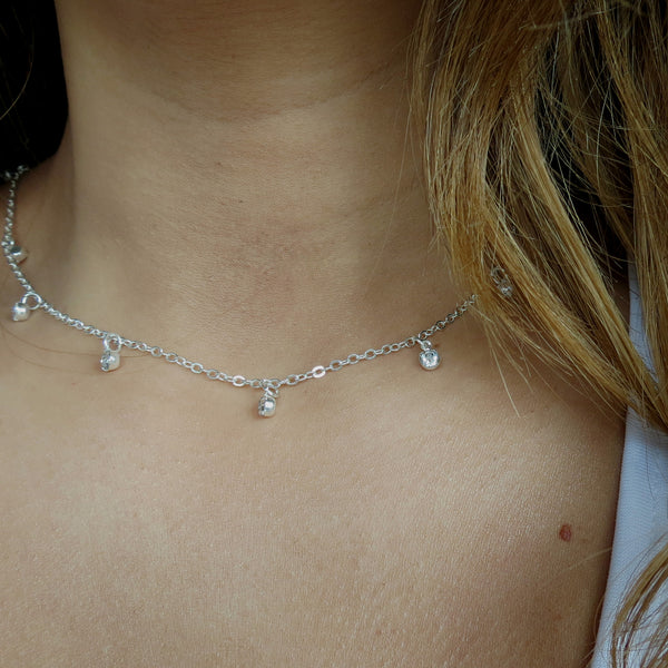 Chloe Rain Drop Choker